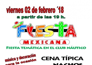 Fiesta Mexicana viernes 2 de febrero