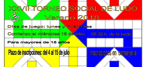 XVII Torneo Social de Ludo - verano 2018